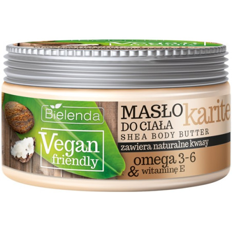 Bielenda Vegan Friendly Masło do ciała Karite  250ml