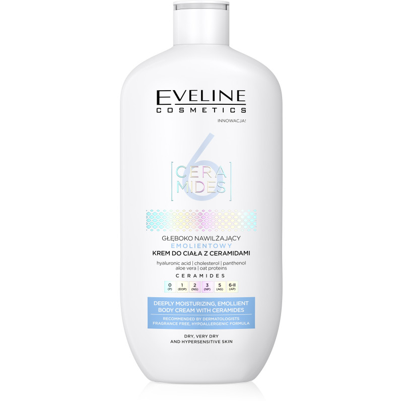 EVELINE BODY Krem 350ml 6CERAMIDES Emolientowy