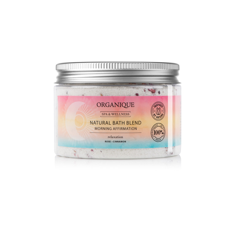 ORGANIQUE Spa & Wellness Naturalna Mieszanka Soli kąpielowych Morning Affirmation 450g