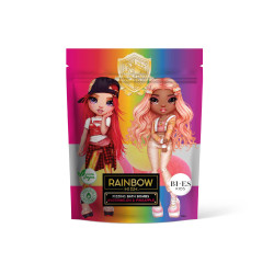 BI-ES Kids Musujące Kule do kąpieli Rainbow High - Watermelon & Pinapple 1op.