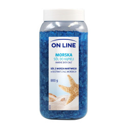 ON LINE Sól do kąpieli - Morska 800g