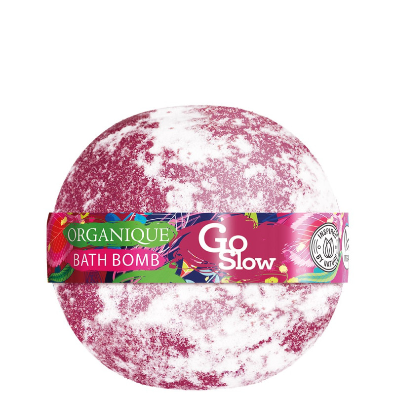 ORGANIQUE GoSlow Musująca Kula do kąpieli 170g ORGANIQUE GoSlow Musująca Kula do kąpieli 170g