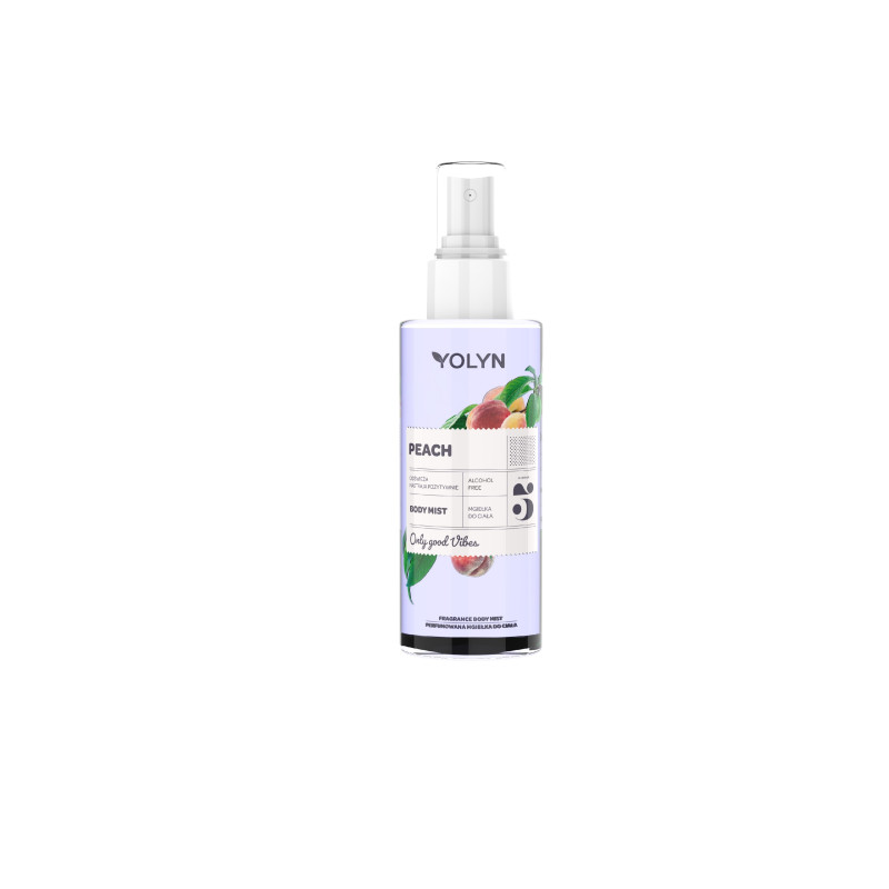 YOLYN Mgiełka do ciała Peach (Brzoskwinia) 200 ml