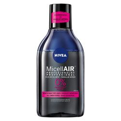 Nivea Micell Air Skin Breathe Płyn micelarny dwufazowy do demakijażu z czarną herbatą 400ml