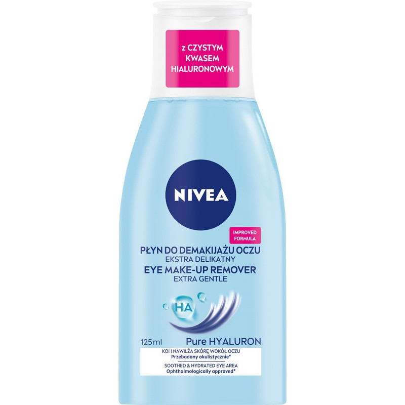 NIVEA Ekstra delikatny płyn do demakijażu oczu 125ml