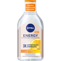 Nivea Płyn micelarny do demakijażu Energy - każdy rodzaj cery 400ml