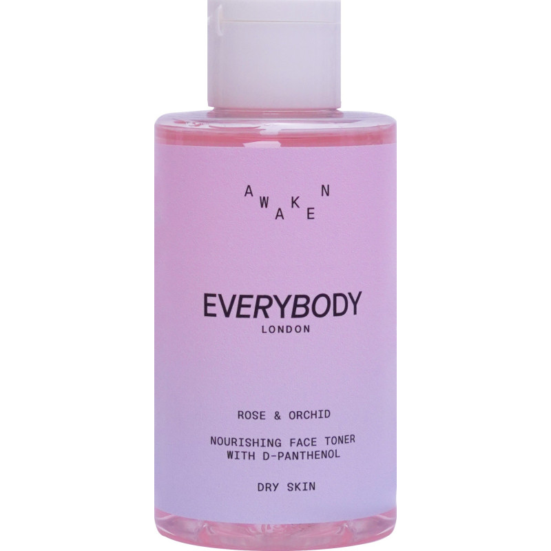 EVERYBODY Awaken Odżywczy Tonik do cery suchej - Róża i Orchidea 125ml