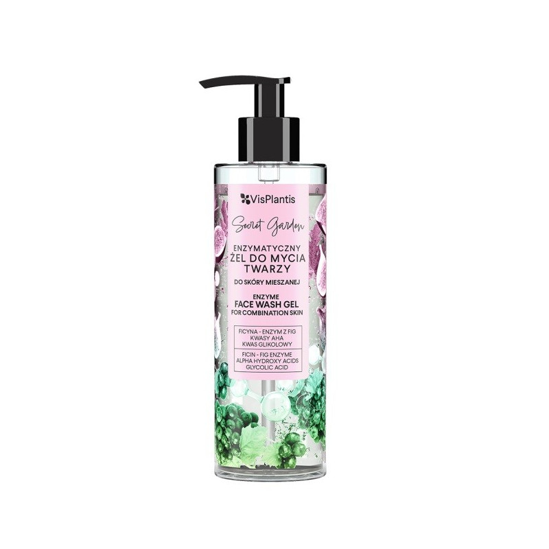 VIS PLANTIS Secret Garden Enzymatyczny żel do mycia twarzy 200 ml VIS PLANTIS Secret Garden Enzymatyczny żel do mycia twarzy 200 ml