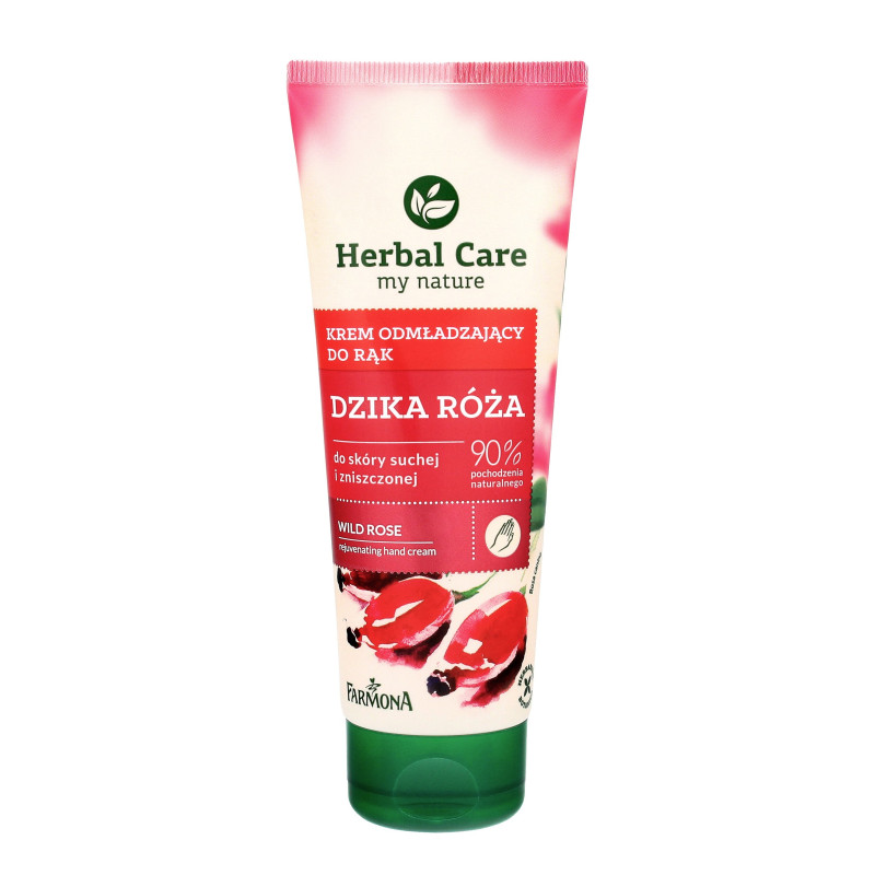 Farmona Herbal Care Różany krem odmładzający do rąk i paznokci 100ml Farmona Herbal Care Różany krem odmładzający do rąk i paznokci 100ml