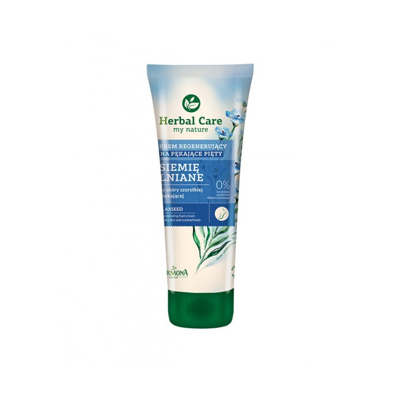 Farmona Herbal Care Krem na pękające pięty - siemię lniane 100ml Farmona Herbal Care Krem na pękające pięty - siemię lniane 100ml