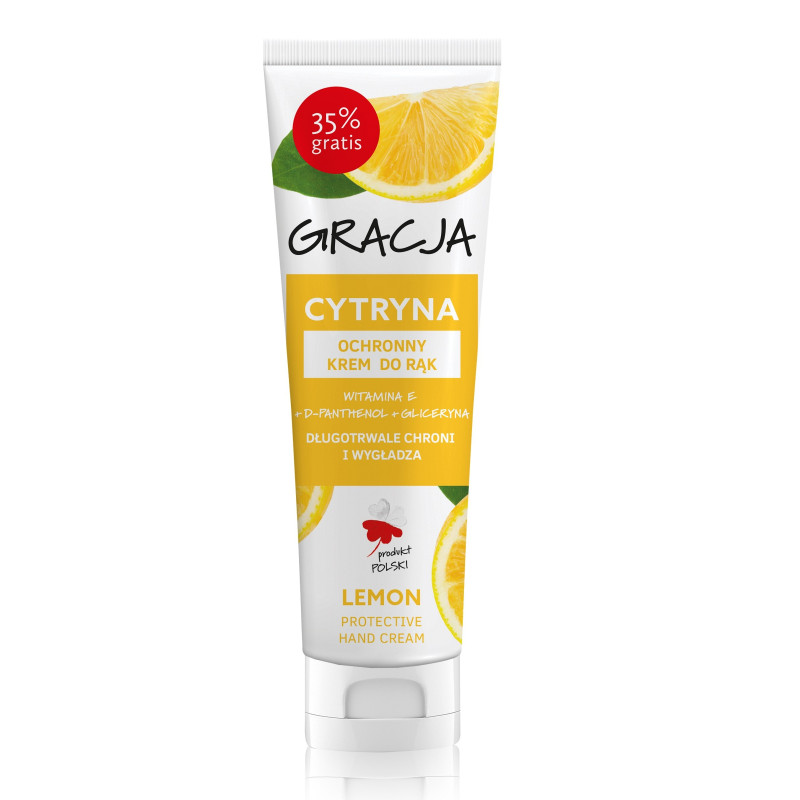 Gracja Krem ochronny do rąk Cytryna 100ml Gracja Krem ochronny do rąk Cytryna 100ml
