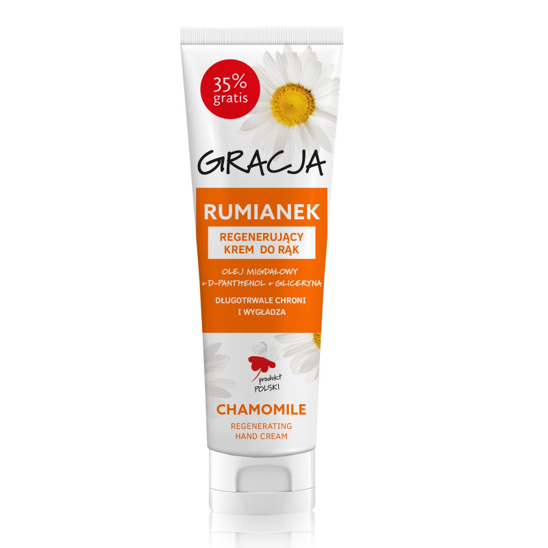 Gracja Krem regenerujący do rąk Rumianek 100ml Gracja Krem regenerujący do rąk Rumianek 100ml