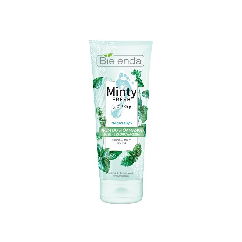 Bielenda Minty Fresh Foot Care Krem -maska do stóp zmiękczający 100ml