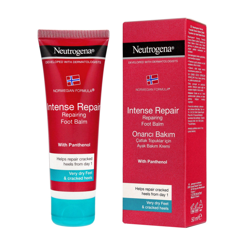 Neutrogena Formuła Norweska Krem na popękane pięty Intense Repair - 50ml