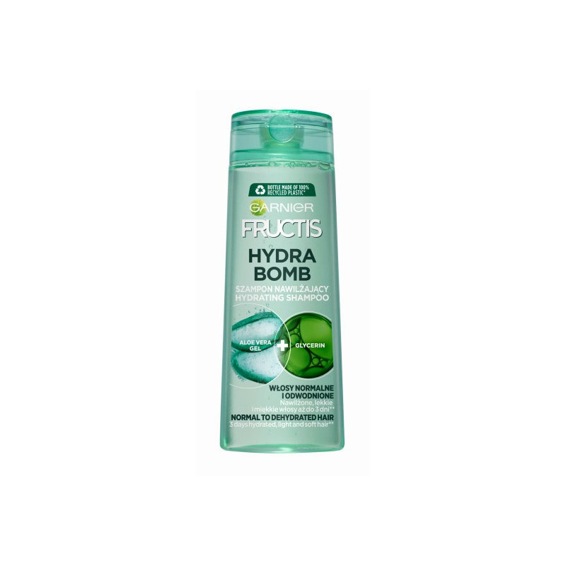 Garnier Fructis Aloe Hydra Bomb Szampon nawilżający do włosów odwodnionych  400ml