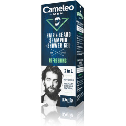 Delia Cosmetics Cameleo Men Szampon i żel pod prysznic 2w1 Refreshing  150ml