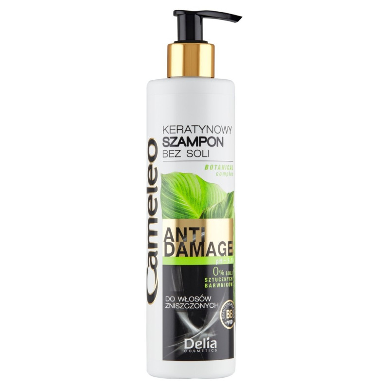 Delia Cosmetics Cameleo Szampon z keratyną bez soli  250ml