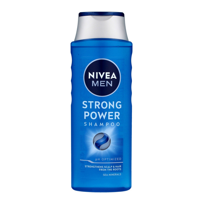 NIVEA Men Szampon do włosów wzmacniający Strong Power  400ml