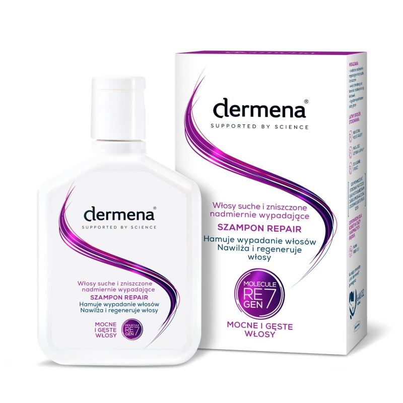 Dermena Hair Care Repair Szampon odbudowującyi hamujący wypadanie włosów  200ml