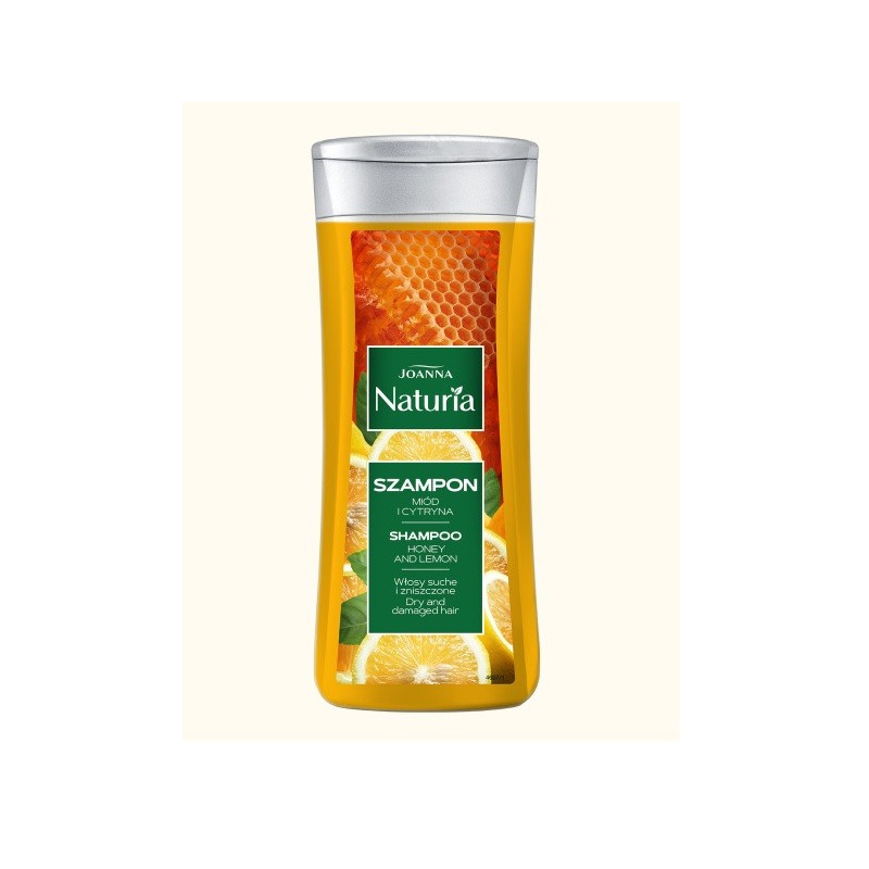 Joanna Naturia Szampon do włosów Miód i cytryna 200ml Joanna Naturia Szampon do włosów Miód i cytryna 200ml