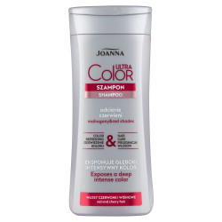 Joanna Ultra Color System Szampon do włosów czerwonych i wiśniowych   200ml