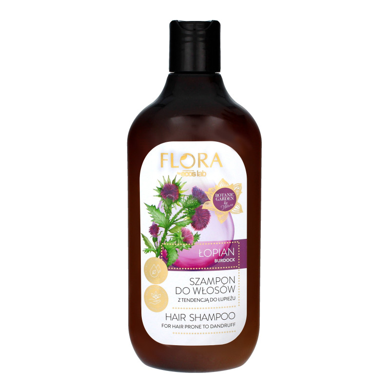 Ecos Lab Flora Szampon do włosów z tendencją do łupieżu - Łopian 500ml