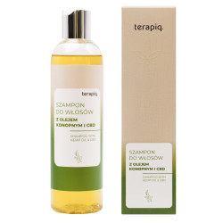 Terapiq CBD Szampon do włosów z olejem konopnym i CBD 300ml