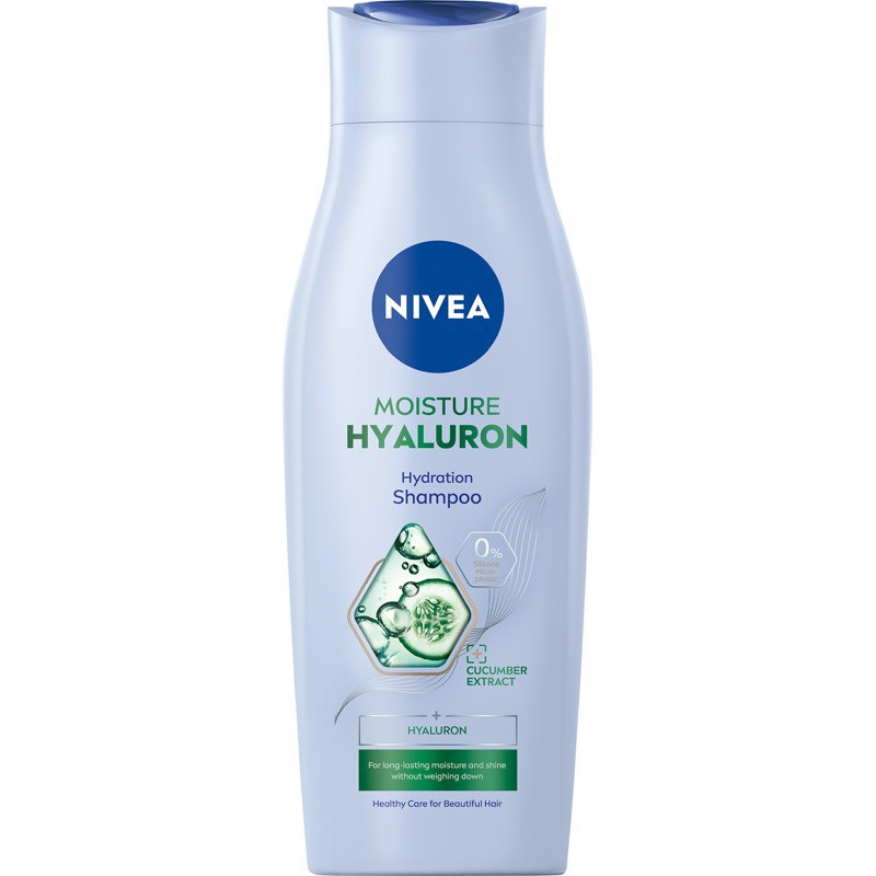 NIVEA Nawilżający szampon do włosów Moisture Hyaluron 400 ml