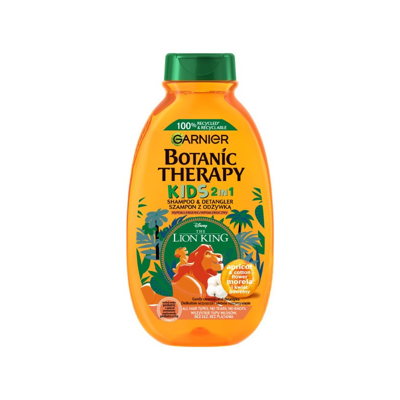 Garnier Botanic Therapy Kids Szampon do włosów z odżywką 2w1 - Lion King 250ml