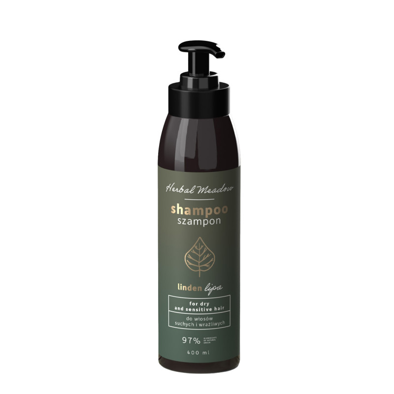 HISKIN Herbal Meadow Szampon Lipa - do włosów suchych i wrażliwych 400 ml HISKIN Herbal Meadow Szampon Lipa - do włosów suchych i wrażliwych 400 ml