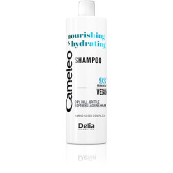 DELIA COSMETICS Cameleo Vegan Szampon Nourishing & Hydrating do włosów suchych, łamliwych i pozbawionych blasku 400ml