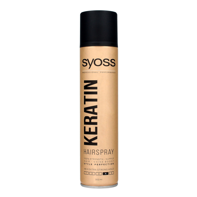 Schwarzkopf Syoss Keratin Lakier do włosów extra mocny  300ml