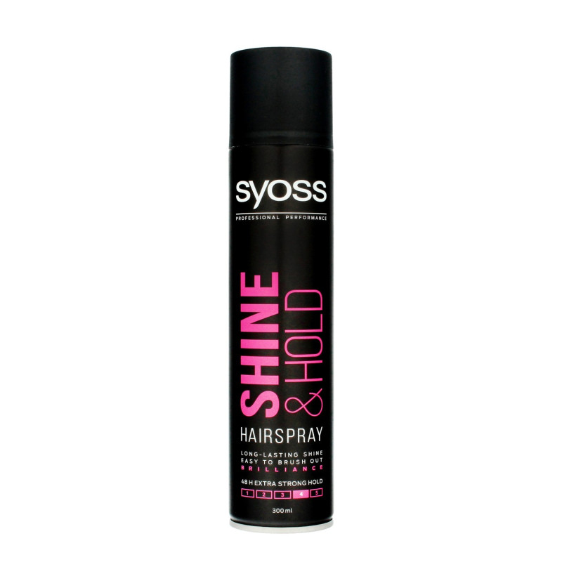 Schwarzkopf Syoss Shine & Hold Lakier do włosów nadający połysk extra mocny  300ml