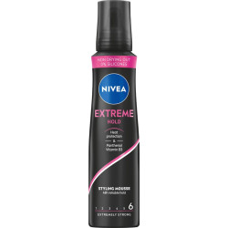 NIVEA Styling Pianka do włosów Extreme Hold - ekstremalnie mocna (poziom 6) 250ml