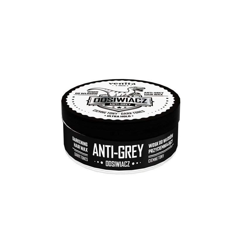 VENITA Men Wosk przyciemniający do włosów siwych - ciemne tony 75g VENITA Men Wosk przyciemniający do włosów siwych - ciemne tony 75g