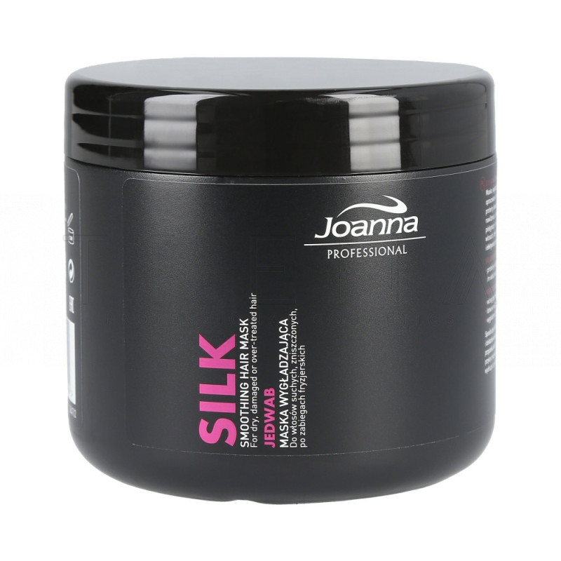 Joanna Professional Silk Maska wygładzająca z jedwabiem 500g Joanna Professional Silk Maska wygładzająca z jedwabiem 500g