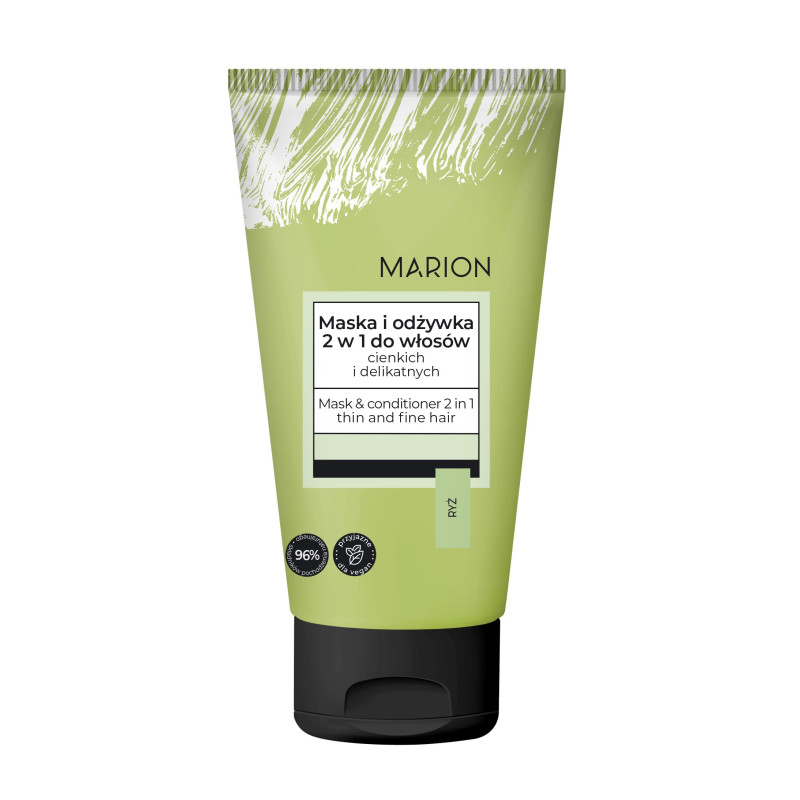 MARION BASIC Maska 2w1 do włosów cienkich 150ml MARION BASIC Maska 2w1 do włosów cienkich 150ml