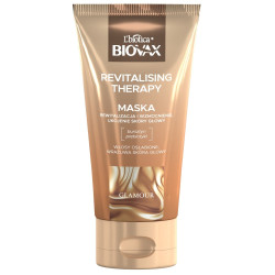 L'BIOTICA Biovax Glamour Maska Revitalising Therapy - do włosów osłabionych i wrażliwej skóry głowy 150ml