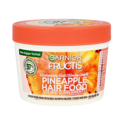 Fructis Hair Food Maska olśniewający blask do włosów długich i matowych - Pineapple 400ml