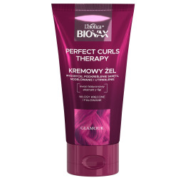 L'BIOTICA BIOVAX Glamour Kremowy Żel Perfect Curls Therapy - do włosów kręconych i falowanych 150ml