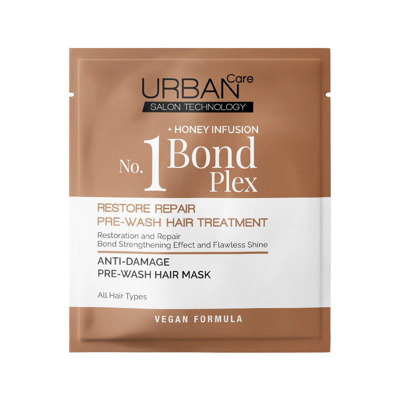 URBAN HAIR CARE No:1 Bond Plex Restore Maska do włosów przed myciem 150ml URBAN HAIR CARE No:1 Bond Plex Restore Maska do włosów przed myciem 150ml
