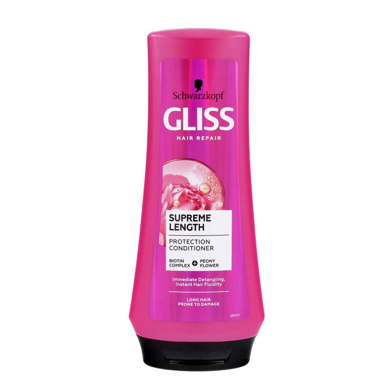 Schwarzkopf Gliss Kur Supreme Length Odżywka do włosów ułatwiająca rozczesywanie  200ml