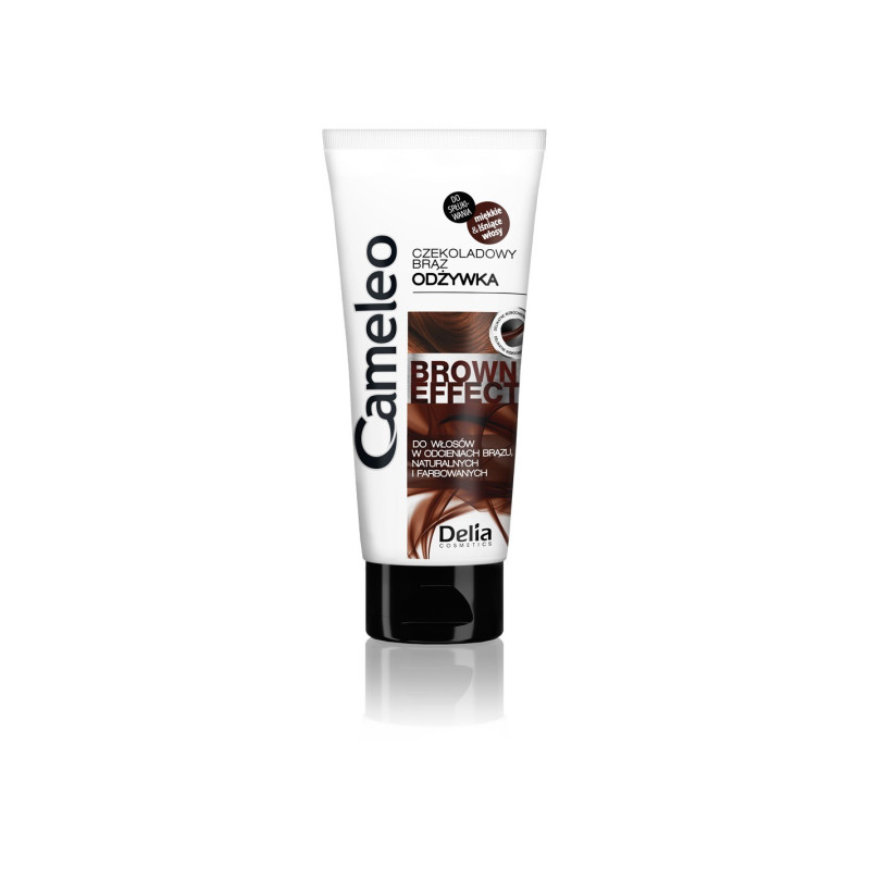 Delia Cosmetics Cameleo Brown Effect Odżywka do włosów brązowa 200ml Delia Cosmetics Cameleo Brown Effect Odżywka do włosów brązowa 200ml