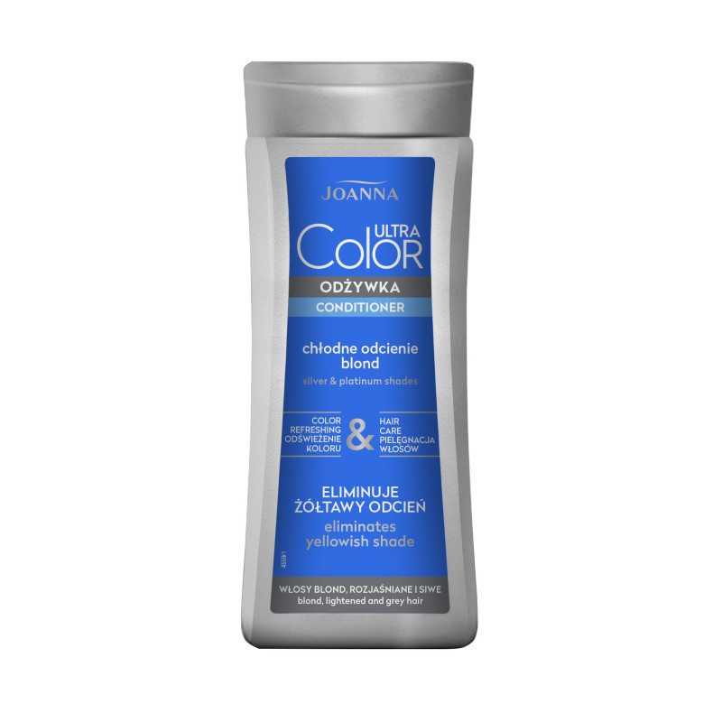 Joanna Ultra Color Odżywka do włosów - chłodne odcienie blond 200ml Joanna Ultra Color Odżywka do włosów - chłodne odcienie blond 200ml