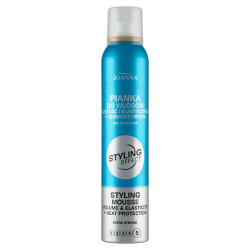 Joanna Styling Effect Pianka do włosów Objętość i Elastyczność+termoochrona  extra strong - 150ml