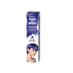 VENITA Trendy Color Mousse Pianka koloryzująca do włosów - 43 Peri Blue (Fioletowy Błękit)  75ml