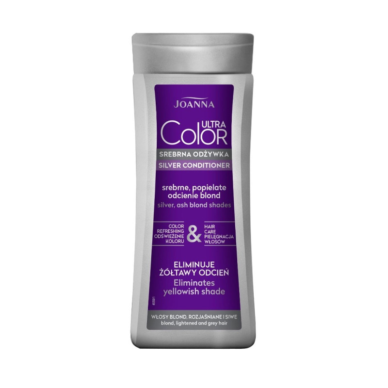 JOANNA COL.SYSTEM Odżywka srebrne odc/blond 200 ml JOANNA COL.SYSTEM Odżywka srebrne odc/blond 200 ml