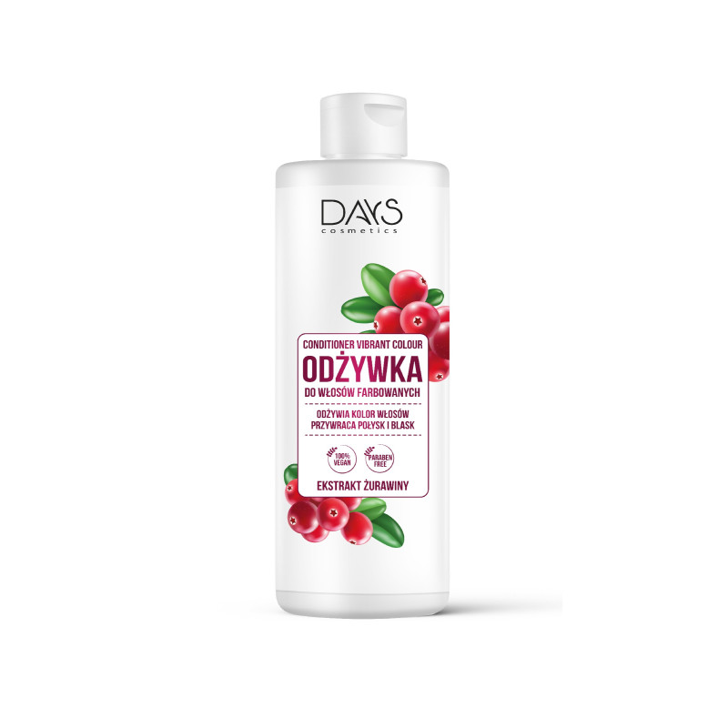 DAYS COSMETICS Odżywka do włosów z extraktem z żurawiny