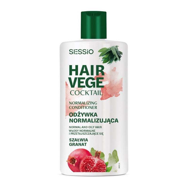 CHANTAL Sessio Hair Vege Odżywka normalizująca do włosów - Szałwia i Granat 300 ml