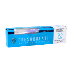 Beauty Formulas Wybielająca Pasta do zębów Freshbreath 100ml + szczoteczka